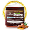 Artnaturals Argan Hair Mask Conditioner - (8 Oz/226g) - Deep Conditioning Treatment - Organic Jojoba Oil, Aloe Vera & Keratin - Repair Dry, Damaged, Color Treated, Natural Hair Growth - Sulfate Free