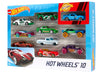 Hot Wheels Set of 10 1:64 Scale Toy Trucks and Cars for Kids and Collectors, Styles May Vary (Amazon Exclusive)