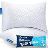 Cooling Gel Pillows for Sleeping, Shredded Memory Foam Pillows 2 Pack, Bed Pillows Queen Size Set of 2, Firm Pillow for Side and Back Sleepers Adjustable Bamboo Pillow with Cooling Removable Cover