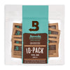 Boveda 72% Two-Way Humidity Control Packs For Storing Up to 5 Items - Size 8 - 10 Pack - For Small Wood & Leather Travel Cases - Moisture Absorbers - Humidifier Packs in Resealable Bag