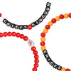 FOCO Kansas City Chiefs NFL 3 Pack Beaded Friendship Bracelet