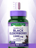 Nature's Truth Black Elderberry Capsules | 100 Count | Super Concentrated Sambucus Extract | Non-GMO, Gluten Free