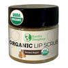 Organic Brown Sugar Lip Scrub - 0.7oz - USDA Organic, Fair Trade, Brown Sugar, Jojoba Oil, Beeswax, Coconut Oil