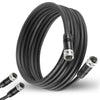 Bzumperyz 720073-5 15 Foot Ethernet Cable AS EC 15E Replace for Humminbird, Black