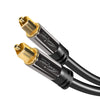 TOSLINK Cable, Optical Audio Cable - 35 feet Long Fiber Optic Cable for soundbars (TOSLINK to TOSLINK, Digital S/PDIF Cable, Stereo Systems/amplifiers/amps, Home Cinema, Xbox One/PS4) - CableDirect