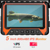 Adalov Underwater Fishing Camera DVR,720P Fishing Camera,Ice Fishing Camera DVR Recording 8GB Card,5 Inch IPS Monitor, 8PCS IR Lights w/ 3 Level, 15m/49ft Cable for Boat Lake Kayak Ice Fishing