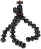 Joby JB01503 GorillaPod 1K Kit. Compact Tripod 1K Stand and Ballhead 1K for Compact Mirrorless Cameras or Devices up to 1k (2.2lbs). Black/Charcoal.