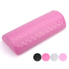 Nail Pillow Hand Rest for Nails, Washable PU Leather Nail Armrest Detachable Manicure Hand Pillow Cushion Nail Art Accessories Tool for Nails Tech (Pink)