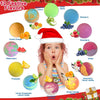 Christmas Bath Bombs for Kids with Surprise Toys Inside - Kids Advent Calendar Bathbombs - 12 Pack Organic Bath Bombs Gift Set, Moisturizing Bubble Bath Fizzies, Christmas Gifts for Kids, Boys, Girls