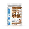 Dr. Colbert's Keto Zone® MCT Oil Powder | Hazelnut Flavor | 70% C8 | 30% C10 | 0 Net Carbs | Gluten Free | 30 Day Supply | 315g |