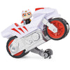 Paw Patrol, Moto Pups Wildcats Deluxe Pull Back Motorcycle Vehicle with Wheelie Feature and Toy Figure