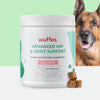 Wuffes Chewable Dog Hip and Joint Supplement for Large Breeds - Glucosamine & Chondroitin Chews - Dog Joint Supplements & Vitamins - Extended Joint Care - 30 Count