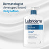 Lubriderm Daily Moisture Lotion + Pro-Ceramide with Shea Butter & Glycerin Helps Moisturize Dry Skin, Hydrating Face, Hand & Body Lotion is Lightly Scented & Non-Greasy, 16 fl. oz