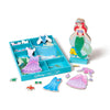 Melissa & Doug Disney Ariel Magnetic Dress-Up Wooden Doll Pretend Play Set (30+ pcs)