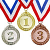 Myartte Award Medals Value 3 Pack Gold Sliver Copper Winner Medals with Neck Ribbon Prizes for Competition Sports