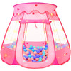 TooyBing Pop Up Princess Tent with Star Light, Toys for 1 2 3 Year Old Girl Birthday Gift, Ball Pit for Baby 12-18 Month, Foldable Kids Play Tent for Toddler 1-3, One Year Old Girl Toy Indoor Outdoor