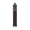 Fossil Women's 16mm Leather Interchangeable Watch Band Strap, Color: Dark Brown (Model: S161037)