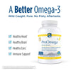 Nordic Naturals ProOmega, Lemon Flavor - 180 Soft Gels - 1280 mg Omega-3 - High-Potency Fish Oil with EPA & DHA - Promotes Brain, Eye, Heart, & Immune Health - Non-GMO - 90 Servings