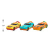 Hot Wheels Glow Riders 3-Pack Set, Orange, Blue and Yellow Toy Cars with Lights and Sounds, Kids Toys for Ages 6Up by Just Play