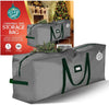 HOLIDAY SPIRIT Christmas Tree Storage Bag - Heavy-Duty Christmas Tree Bag with Durable Reinforced Handles & Zipper, Waterproof Storage Bag Protects from Moisture & Dust (Fits a 7.5FT Tree, Charcoal)