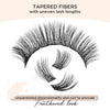 ???????????????? Lash Clusters, 144 Pcs Cluster Lashes, DIY Cluster Eyelash Extensions Mega Volume Reusable Individual Lashes Cluster Volume Look Super Thin Band & Soft(Volume,C-10-16mix)