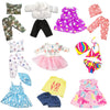 18 inch Doll Clothes Accessories for Girl Doll Clothes(10 Set)