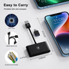 Wireless CarPlay Adapter,Wireless Carplay usb Dongle,Plug & Play 5GHz WiFi Online Update,Low Latency,Easy to Install,Support Newest iOS 16