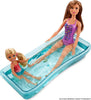 Barbie Dollhouse, Portable 1-Story Playset with Pool and Accessories, for 3 to 7 Year Olds (Amazon Exclusive)