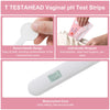 T TESTAHEAD Vaginal pH Test Strips, Feminine Health Vaginal pH Test Strips Kits for Bacterial Vaginitis, Trichomonas Vaginitis, Individual Aluminum Foil Wrapped 4-Packs