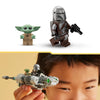 LEGO Star Wars The Mandalorians N-1 Starfighter Microfighter 75363 Building Toy Set for Kids Aged 6 and Up with Mando and Grogu 'Baby Yoda' Minifigures, Fun Gift Idea for Action Play