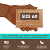 Boveda 72% Two-Way Humidity Control Packs For Storing Up to 25 items - Single - For Wood Containers - Moisture Absorber - Humidifier Pack - Individually Wrapped Hydration Packet