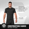 Elite Sports New Item Standard Short Sleeve Compression, Mma, Bjj, No Gi, Cross Training Rash Guard, Medium, Black