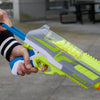 NERF Hyper Impulse-40 Blaster, 30 Nerf Hyper Rounds, Spring-Open Instant Reload Hopper, Up to 110 FPS Velocity, Eyewear Included