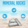 JOR Mineral Rocks for Hermit Crabs, Calcium-Rich for Stronger Shells and Pets Vitality, for Ideal Tanks Humidity Level, Terrarium Décor, 2 oz.