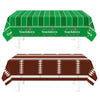 Football Party Decorations,2 Pack Football Tablecloth Disposable Plastic Tablecloth 54