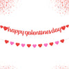 KatchOn, Glitter Red Happy Galentines Day Banner - 10 Feet, No DIY | Happy Galentines Day Decorations for Party | Galentines Day Sign for Galentines Decorations | Be My Galentine, Galentines Decor