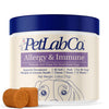 PetLab Co. Allergy & Immune - Support Your Pup with Seasonal Allergies, Intermittent Itchiness, & Healthy Yeast Production Probiotic Dog Allergy Chews. Available in Small, Medium, & Large