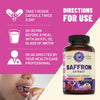 100% Pure Saffron Extract - Metabolism Booster & Natural Appetite Suppressant for Weight Loss. Saffron Mood Enhancer for Women & Men, Natural Diet Pills for Women & Men. USA Made, 90 Servings.