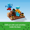 LEGO Minecraft The Sword Outpost 21244 Building Toys - Featuring Creeper, Warrior, Pig, and Skeleton Figures, Game Inspired Toy for Fun Adventures and Play, Gift for Kids, Boys, and Girls Ages 8+