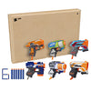 NERF MicroShots 6-Blaster Bundle - 6 Mini Dart-Firing Elite Blasters and 6 Official Elite Darts - Kids, Teens, Adults (Amazon Exclusive), 1.73 x 16.5 x 10.98 inches