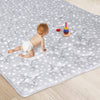 Baby Play Mat, Extra Large Thick Play Mat, Non Slip Cushioned Baby Play Mat for Playing 79x63 Inches, One-Piece Baby Floor Mat for Babies, Toddlers