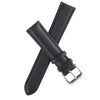 Berfine 20mm Black Calf Leather Watch Band Replacement,Extra Soft Watch Strap for Men Women
