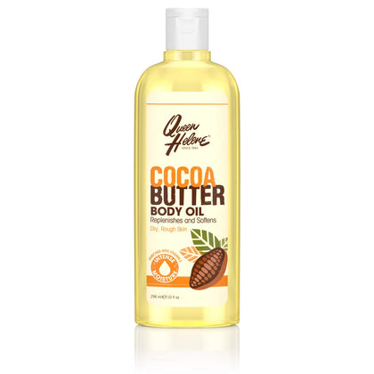 Queen Helene Cocoa Butter Body Oil, 10 Oz (Pack of 6) (Packaging May Vary)