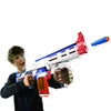 NERF N-Strike Elite Retaliator Blaster, Stock, Grip, Barrel, 12-Clip, 12 Darts, Outdoor Toys for Kids 8+ (Amazon Exclusive)