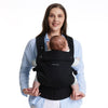 Momcozy Baby Carrier Newborn to Toddler - Ergonomic, Cozy and Lightweight Infant Carrier for 7-44lbs, Effortless to Put On, Ideal for Hands-Free Parenting, Enhanced Lumbar Support, Black