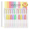 SAVILAND Cuticle Oil for Nails, 6PCS Cuticle Oil Pen for Nail Growth Treatment - Nail Strengthener for Thin Nails and Growth Nail Oil Home Nail Care Kit Pedicure Supplies Manicure Tools