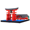 paper nano itsukushima shrine deluxe building set used-like new