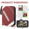 Mlikero 400 Pockets Football Card Binder, Football Trading Cards, Display Case with Football Card Sleeves Card Holder Protectors Set for Football Cards