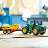 LEGO Technic John Deere 9620R 4WD Tractor Toy 42136 Building Toy - Collectible Model with Trailer, Featuring Realistic Details, Construction Farm Toy for Kids Ages 8+