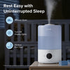 LEVOIT Dual 200S Smart Humidifiers for Bedroom, Top Fill, Customize Humidity for Home, Baby Nursery & Plants with Humidistat, Essential Oil Diffuser, Schedule, Timer, APP & Voice Control, 3L, Blue